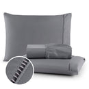 Jogo de Lençol solteiro 2 Peças 400 Fios Ponto Palito micropercal