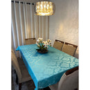 Toalha de Mesa Jacquard Luxo 6 Lugares 2,00x1,40 para Cozinha premium Várias Cores