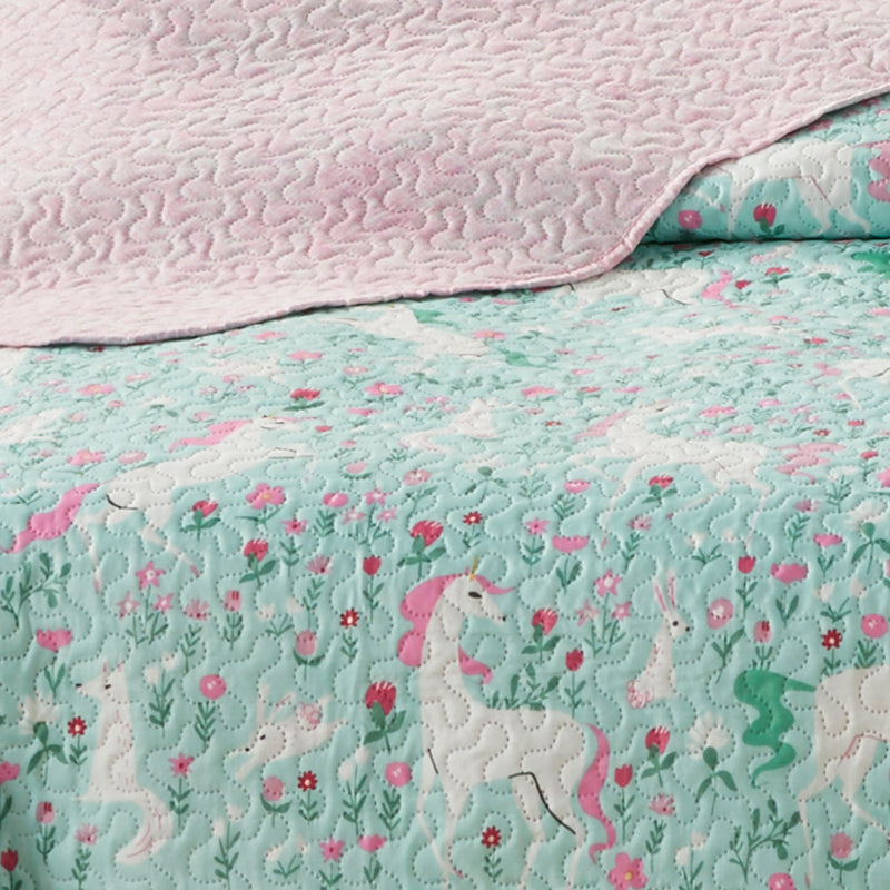 Colcha Cobre leito dupla face Solteiro decoração Premium infantil 2 peças IMPERDIVEL